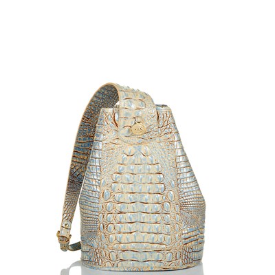 Brahmin Allie Women's Backpacks Blue | QBF719035