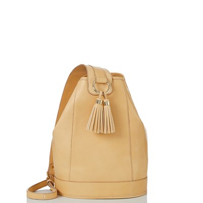 Brahmin Allie Women's Bucket Bags Beige | EZH970234