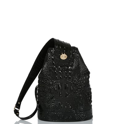 Brahmin Allie Women's Bucket Bags Black | TMP869253