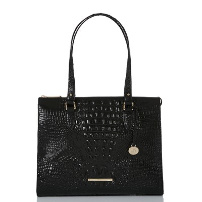 Brahmin Anywhere Women's Tote Bags Black | DCL958720