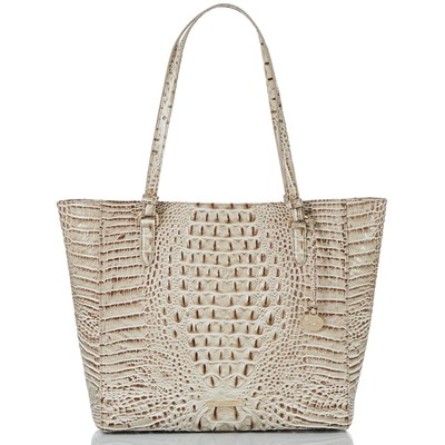 Brahmin April Women's Tote Bags Grey | IDW978142