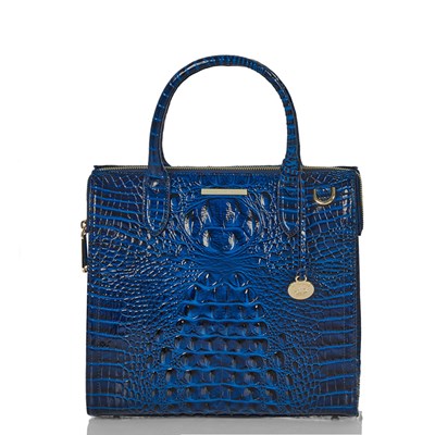 Brahmin Caroline Women's Business Bags Blue | CPZ179645