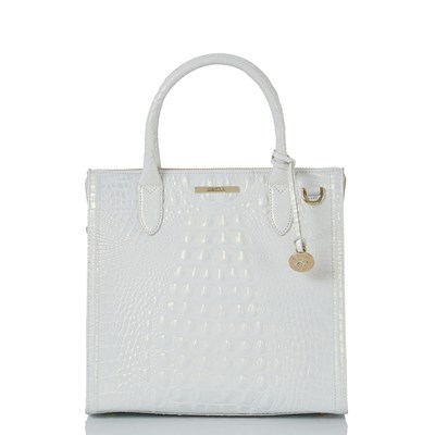 Brahmin Caroline Women's Business Bags White | RXI074123