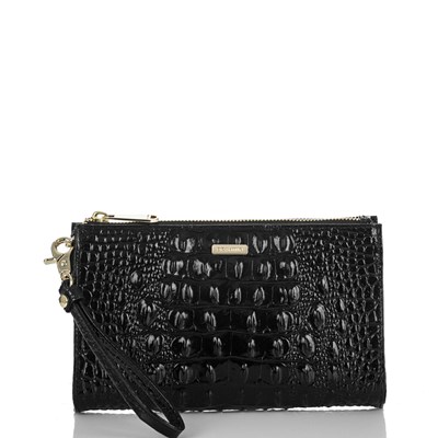 Brahmin Daisy Women's Clutch Bags Black | XNT538296