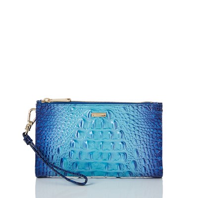 Brahmin Daisy Women's Clutch Bags Blue | ALF960814