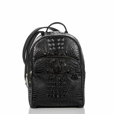 Brahmin Dartmouth Women's Backpacks Black | YHF692841