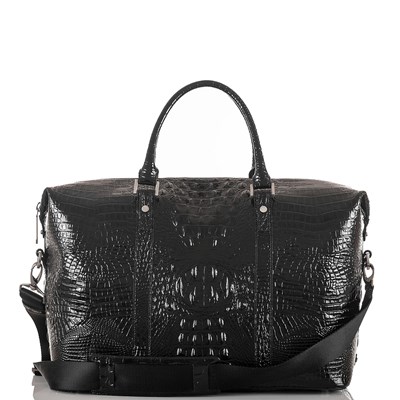 Brahmin Duxbury Duffle Women's Travel Bags Black | AWQ463798