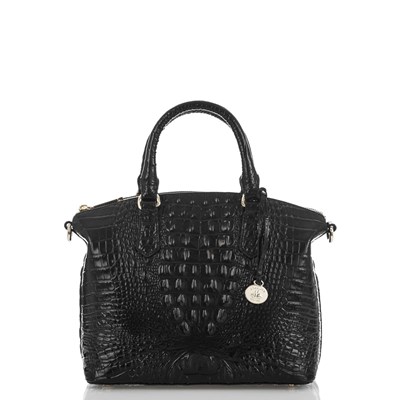 Brahmin Duxbury Satchel Women's Satchel Bags Black | BOW394512