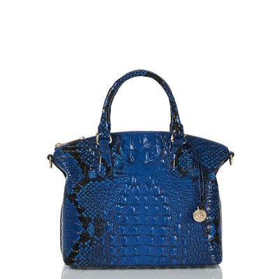 Brahmin Duxbury Satchel Women's Satchel Bags Blue | JDS862945