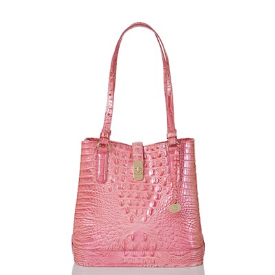 Brahmin Fiora Women's Bucket Bags Pink | CEQ478123