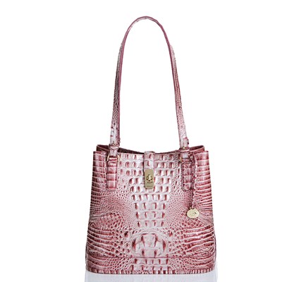 Brahmin Fiora Women's Bucket Bags Pink | PIG679418