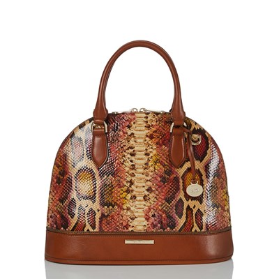 Brahmin Georgina Women's Satchel Bags Multicolor | EHK257169