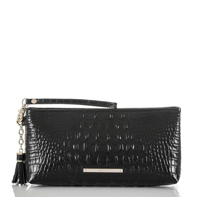 Brahmin Kayla Women's Clutch Bags Black | JHL625749