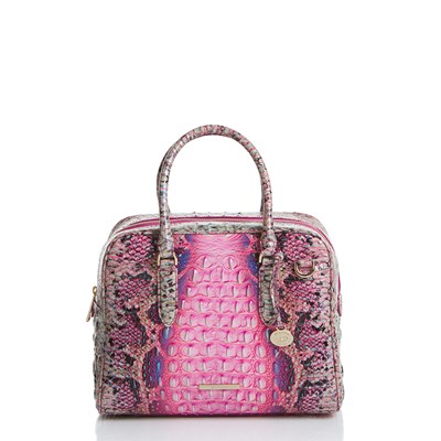 Brahmin Marissa Women's Satchel Bags Pink | NZL275403