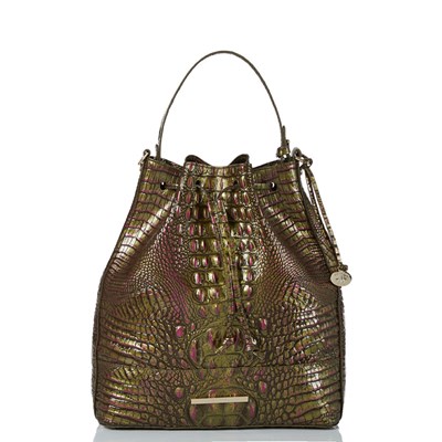 Brahmin Marlowe Women's Bucket Bags Brown | JEZ365702