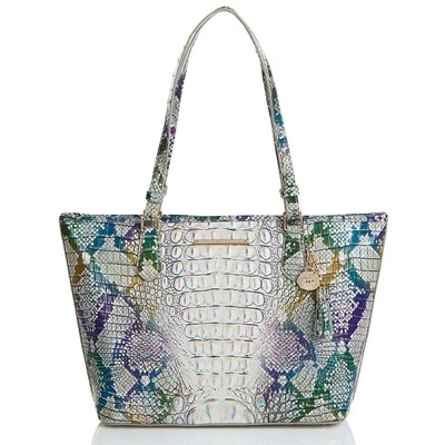 Brahmin Medium Asher Women's Tote Bags Grey | NBV491532