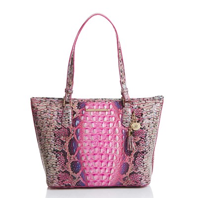 Brahmin Medium Asher Women's Tote Bags Pink | UIP640215