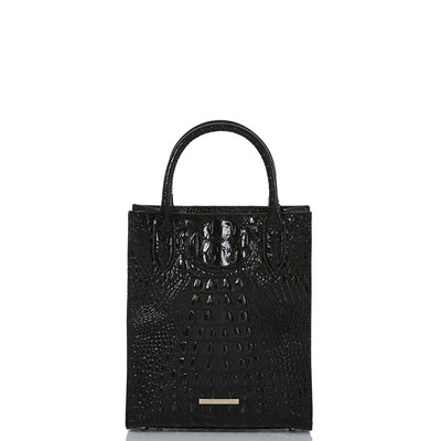 Brahmin Moira Women's Tote Bags Black | XFM893607