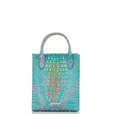 Brahmin Moira Women's Tote Bags Blue | KCO695218