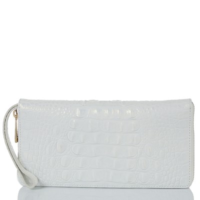 Brahmin Skyler Women's Travel Bags White | WZX561382