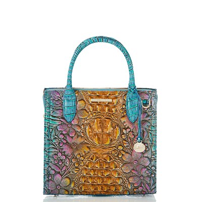 Brahmin Small Caroline Women's Satchel Bags Multicolor | OIJ305218