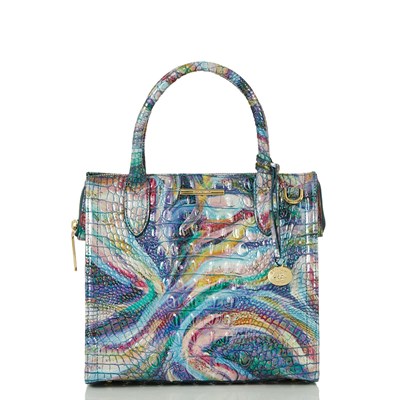 Brahmin Small Caroline Women's Satchel Bags Multicolor | TIJ758130