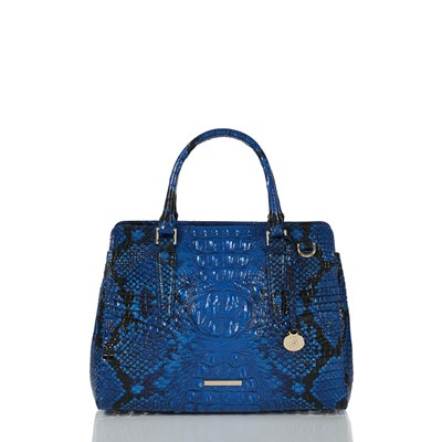 Brahmin Small Finley Women's Business Bags Blue | UVY083647