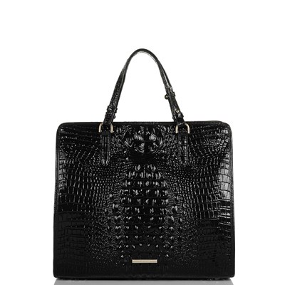 Brahmin Tia Women's Business Bags Black | VWX706941