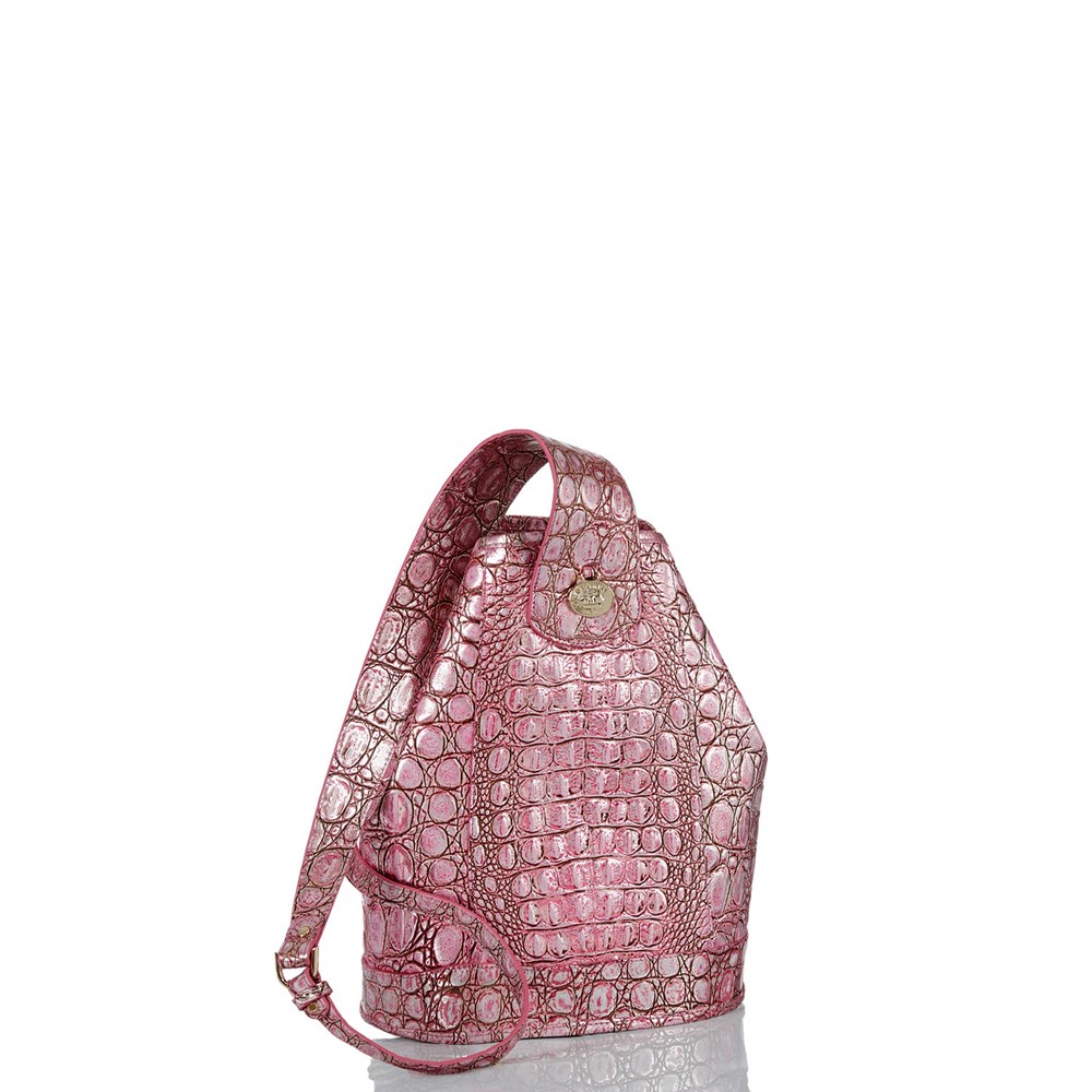 Brahmin Allie Women's Backpacks Pink | PBE492350