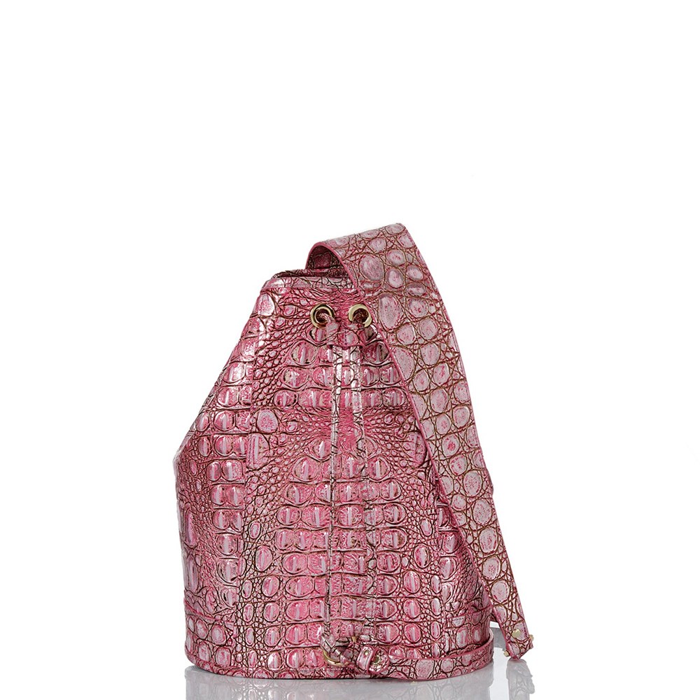 Brahmin Allie Women's Backpacks Pink | PBE492350