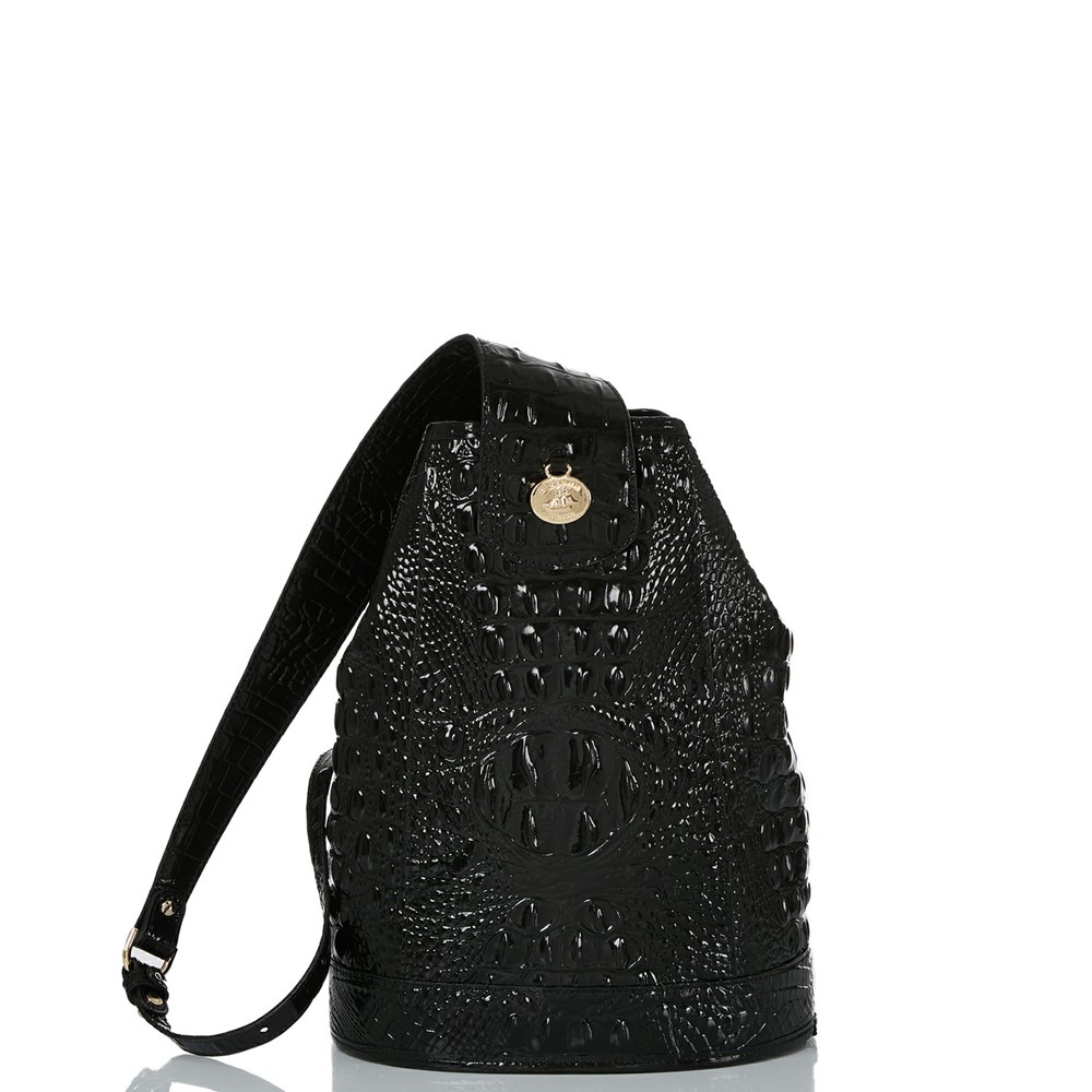 Brahmin Allie Women\'s Bucket Bags Black | TMP869253