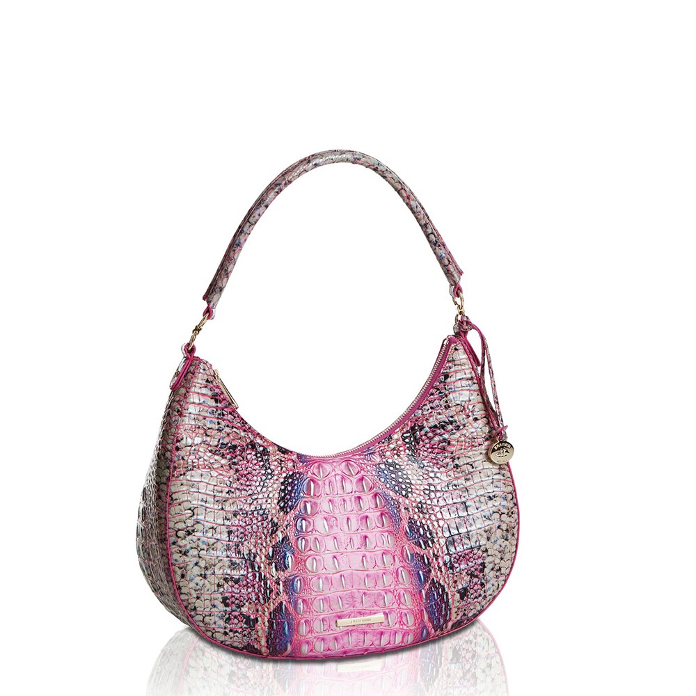 Brahmin Bekka Women's Shoulder & Hobo Bags Pink | QLA574691