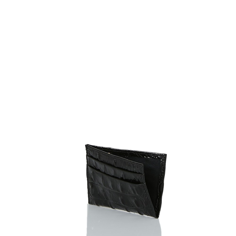 Brahmin Charlie Men's Wallets Black | QMU864092