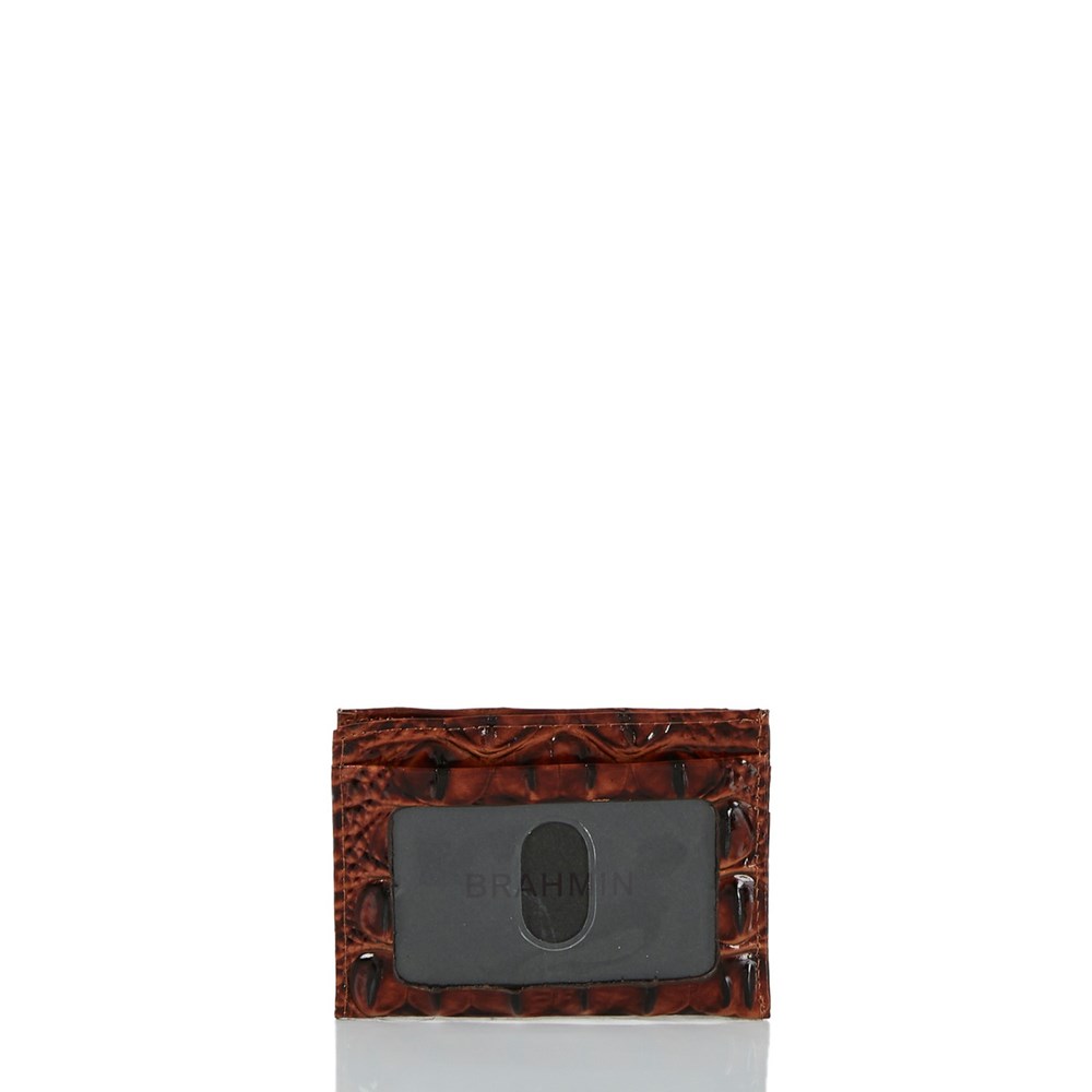 Brahmin Charlie Men's Wallets Brown | YWQ760325