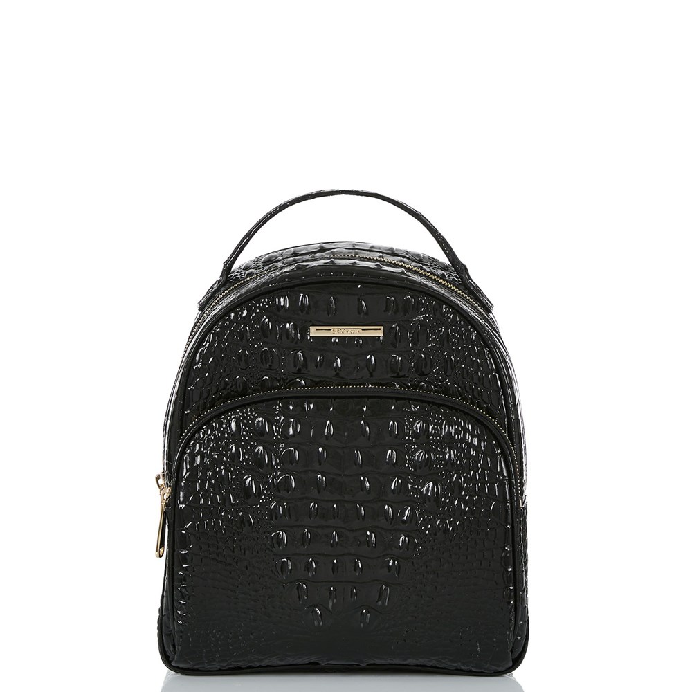 Brahmin Chelcy Women\'s Backpacks Black | AYZ096538