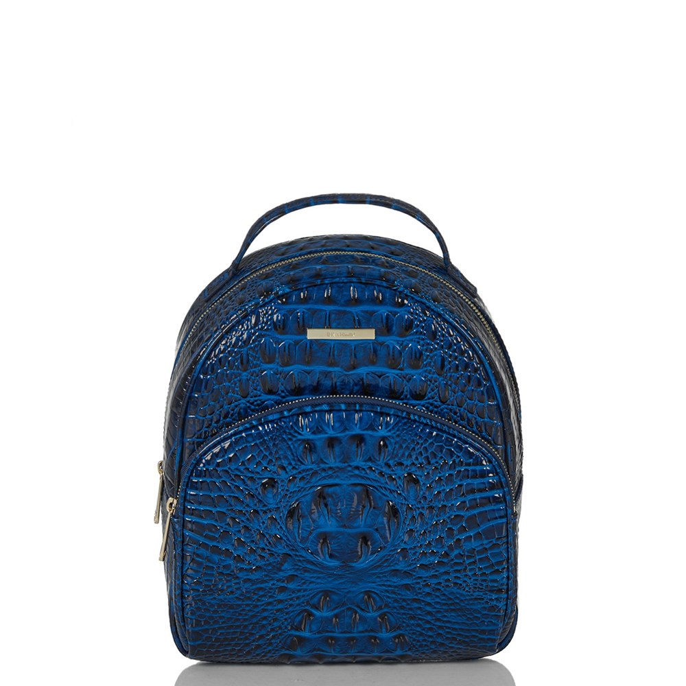 Brahmin Chelcy Women\'s Backpacks Blue | ILC604289