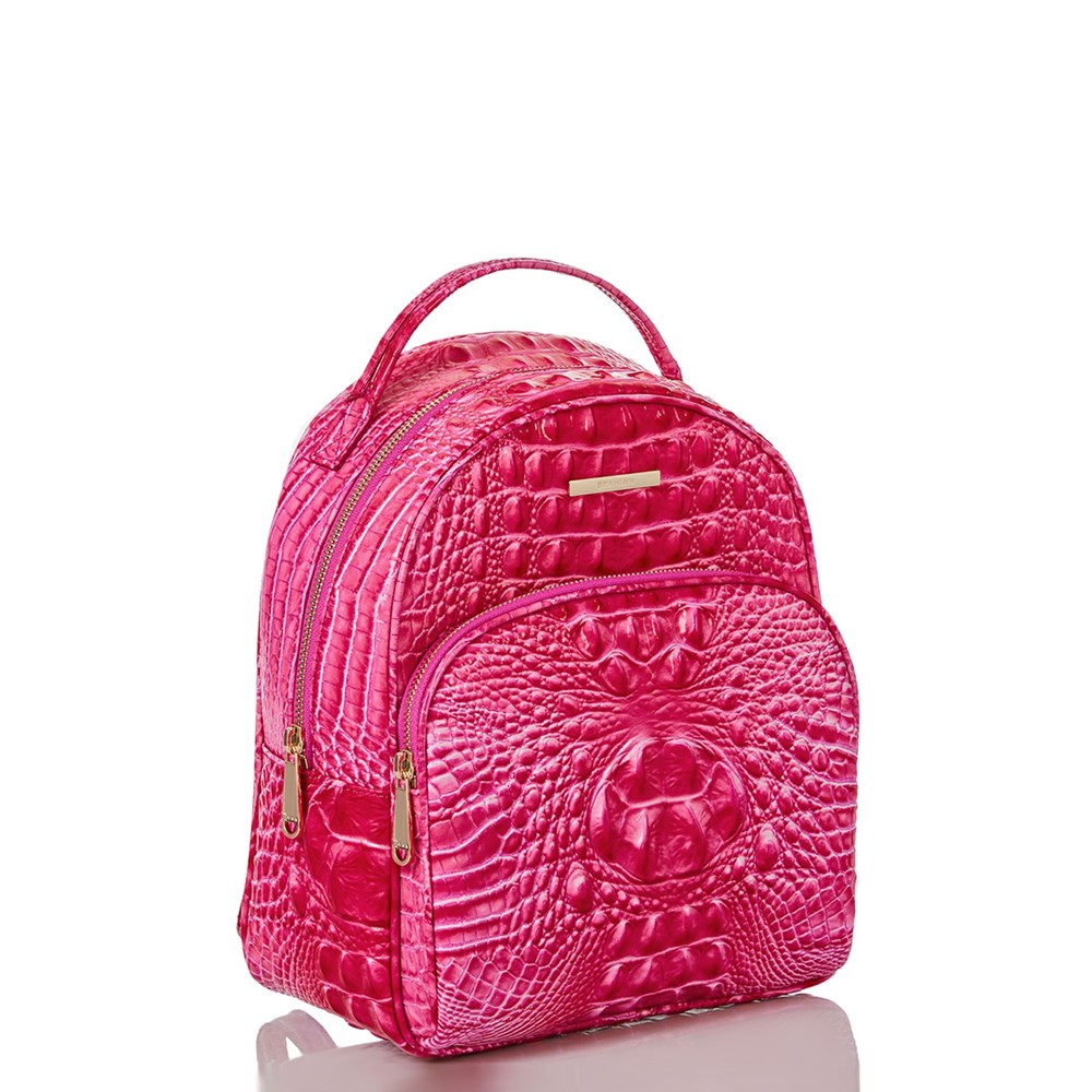 Brahmin Chelcy Women's Backpacks Pink | CWF726184