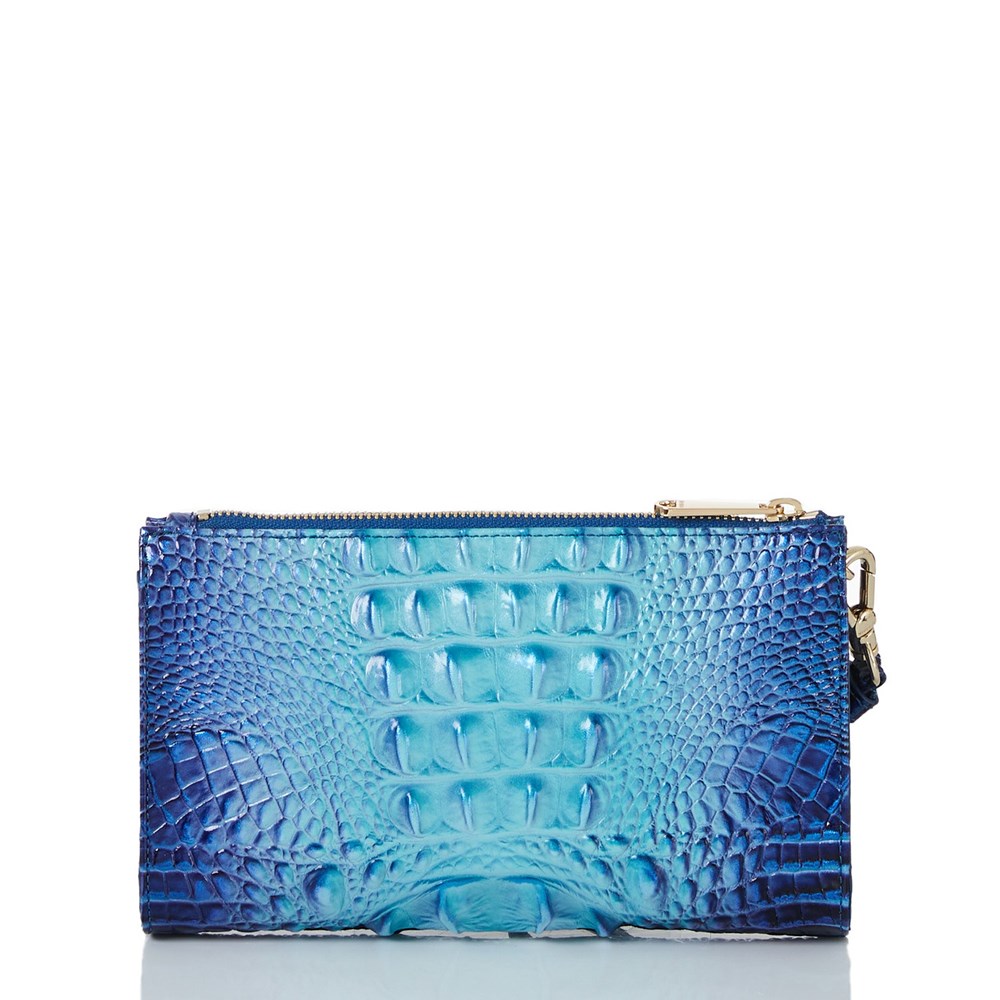 Brahmin Daisy Women's Clutch Bags Blue | ALF960814