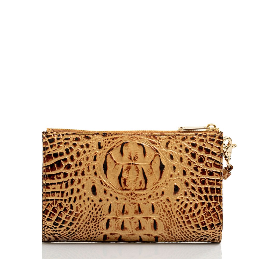 Brahmin Daisy Women's Clutch Bags Gold | HXY948367