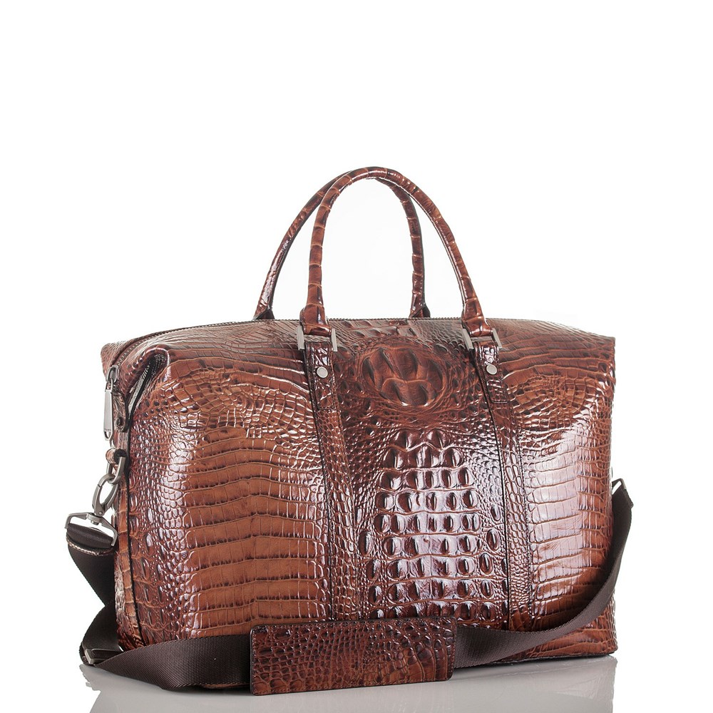 Brahmin Duxbury Duffle Women's Business Bags Brown | DIQ932068