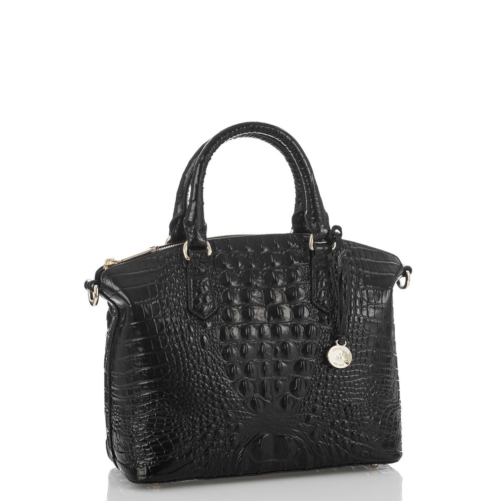 Brahmin Duxbury Satchel Women's Satchel Bags Black | BOW394512