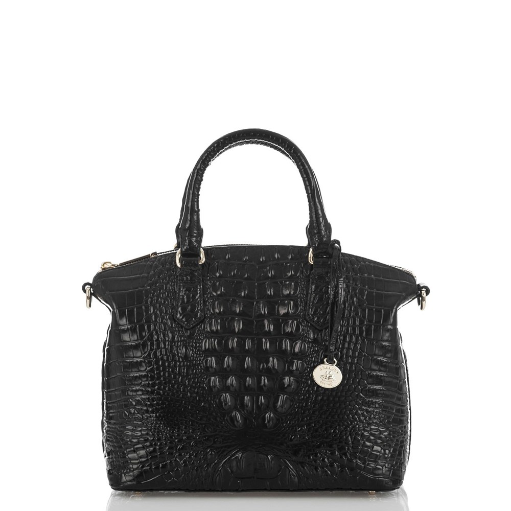 Brahmin Duxbury Satchel Women\'s Satchel Bags Black | BOW394512