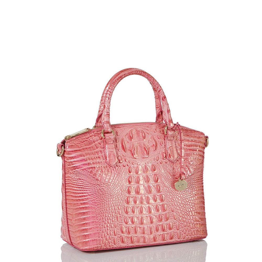 Brahmin Duxbury Satchel Women's Satchel Bags Pink | HMG786351