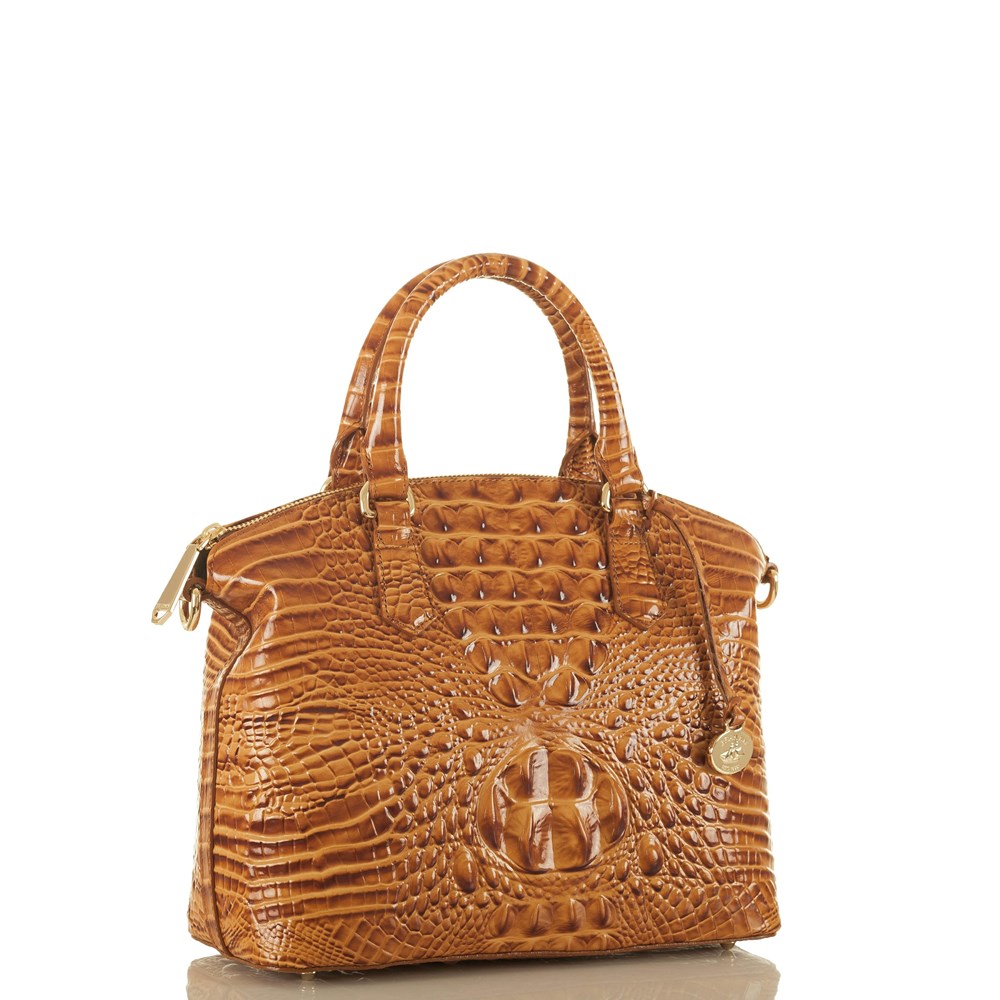 Brahmin Duxbury Satchel Women's Satchel Bags Brown | IFU139850