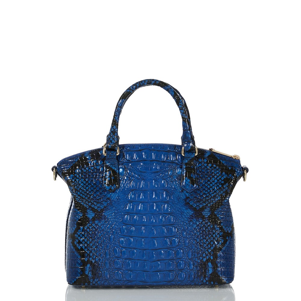 Brahmin Duxbury Satchel Women's Satchel Bags Blue | JDS862945