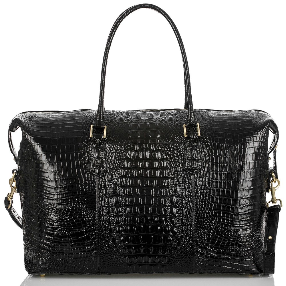 Brahmin Duxbury Weekender Women's Travel Bags Black | QIL981504