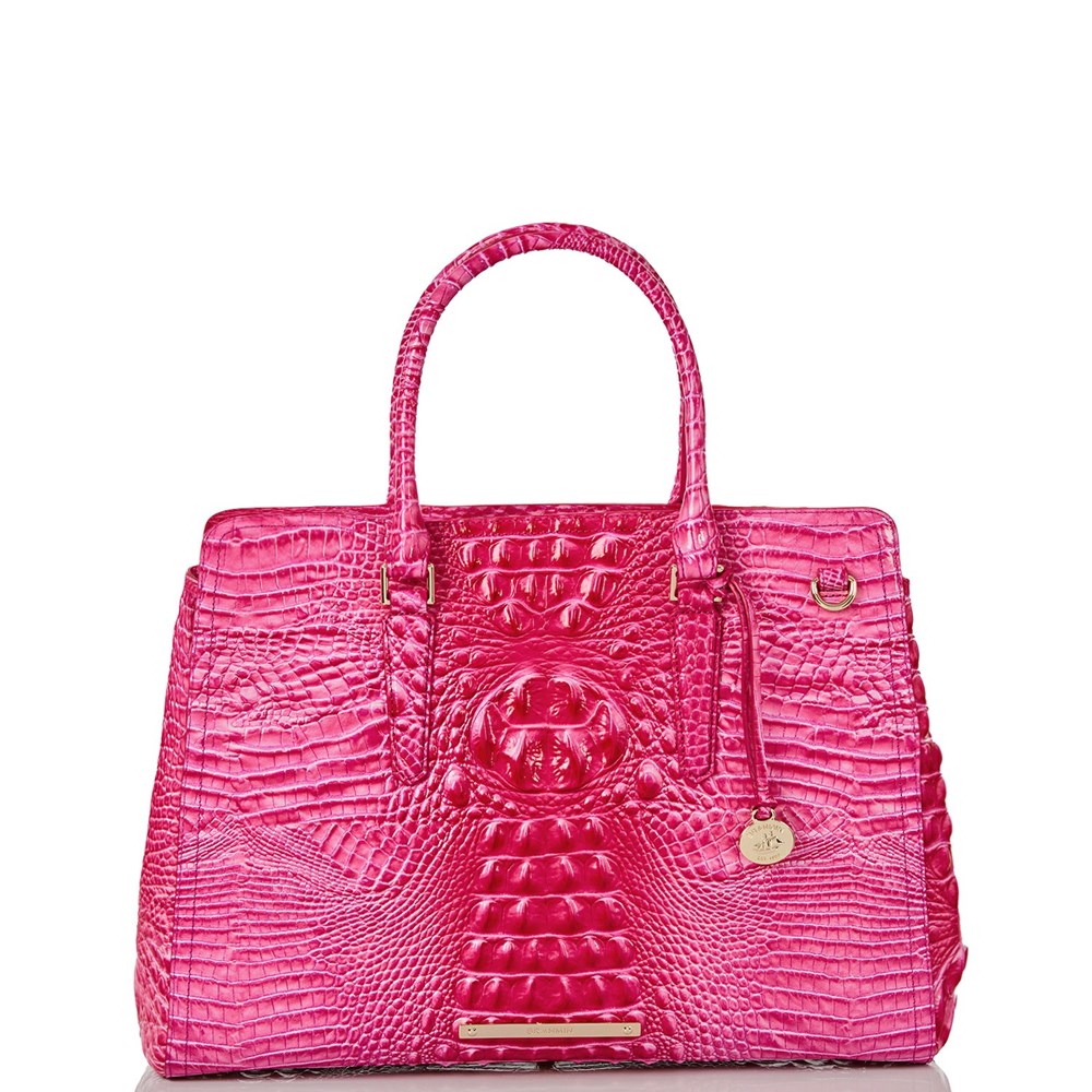 Brahmin Finley Carryall Women\'s Business Bags Pink | KUA186079