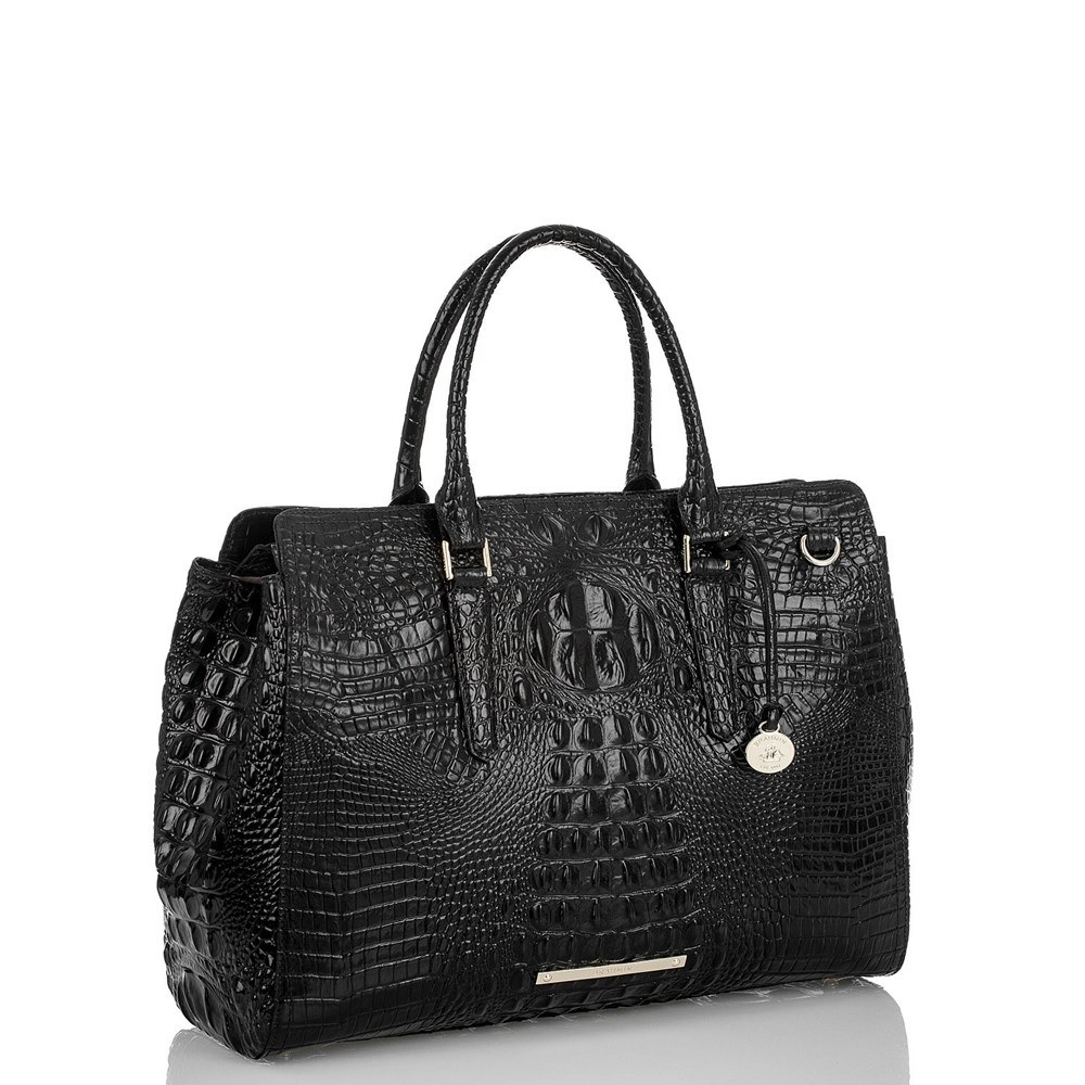 Brahmin Finley Carryall Women's Business Bags Black | ZRV062938