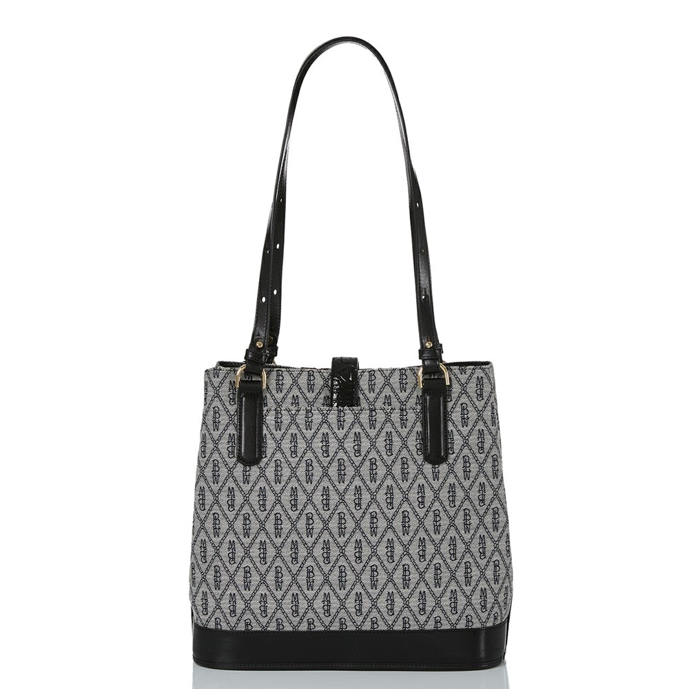 Brahmin Fiora Women's Bucket Bags Black | PED801537