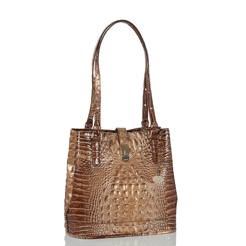 Brahmin Fiora Women's Bucket Bags Green | LJW625304